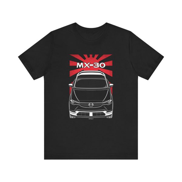 Mazda MX 30 2021-2023 T-shirt - JDM Shirt Black by Auto Art Apparel