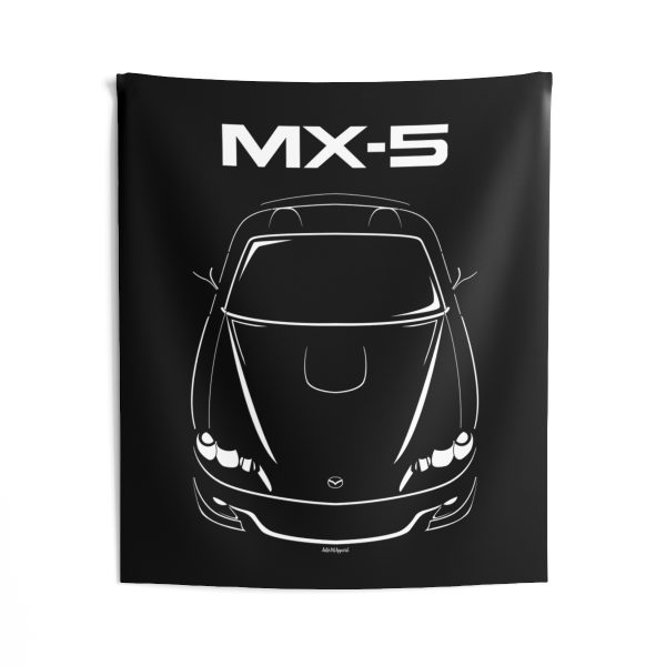 Mazda MX 5 NC 3rd gen 2005-2008 Tapestry 50 x 60 inch by Auto Art Apparel