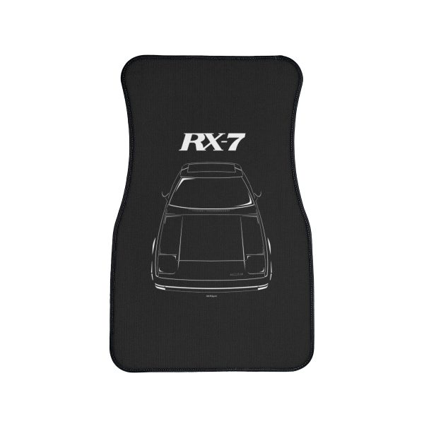 Mazda RX 7 1st gen Car Mat Front Carpet Floor Mats by Auto Art Apparel