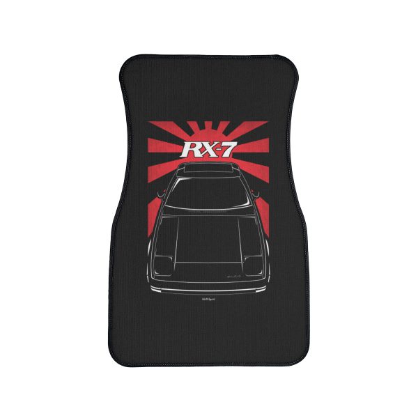 Mazda RX 7 1st gen Car Mat - JDM Floor Mats Front Carpet Floor Mats by Auto Art Apparel