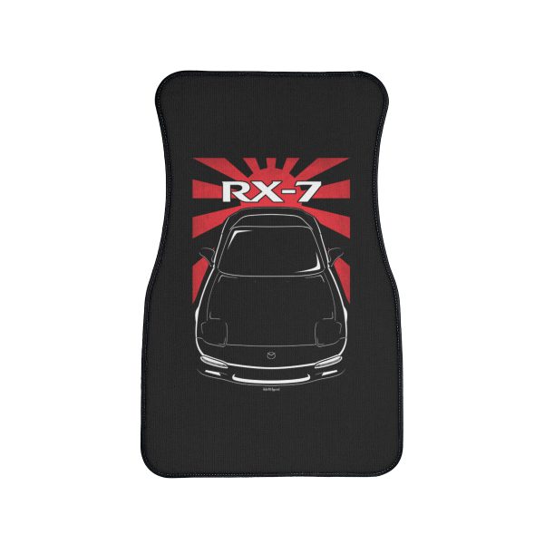 Mazda RX 7 3rd gen FD3S Car Mat - JDM Floor Mats Front Carpet Floor Mats by Auto Art Apparel