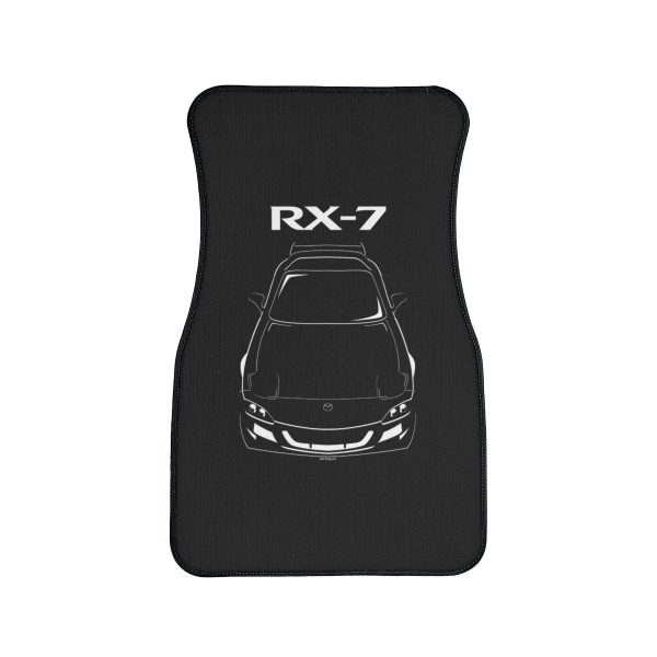 Mazda RX 7 Spirit R 3rd gen FD3S Car Mat Front Carpet Floor Mats by Auto Art Apparel
