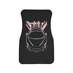 McLaren 600LT Car Mat - UK Flag Floor Mats Front Carpet Floor Mats by Auto Art Apparel