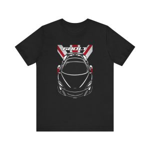 McLaren 600LT T-shirt - UK Flag Shirt by Auto Art Apparel