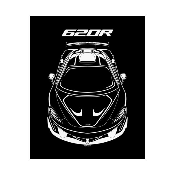 McLaren 620R Poster 16 x 20 inch by Auto Art Apparel