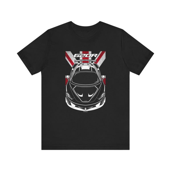 McLaren 620R T-shirt - UK Flag Shirt by Auto Art Apparel