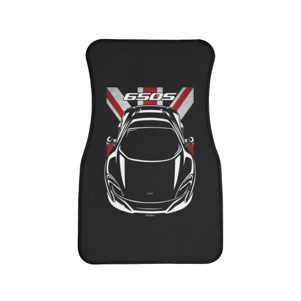 McLaren 650S Car Mat - UK Flag Floor Mats Front Carpet Floor Mats by Auto Art Apparel