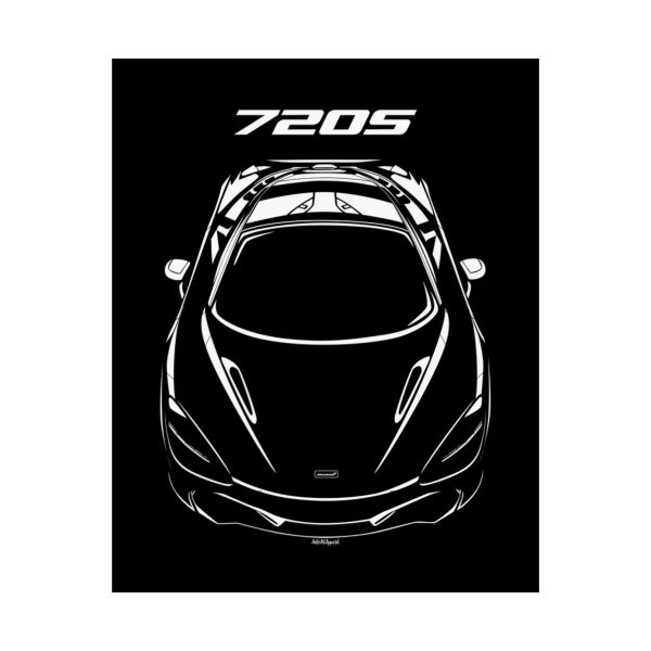 McLaren 720S Poster 16 x 20 inch by Auto Art Apparel