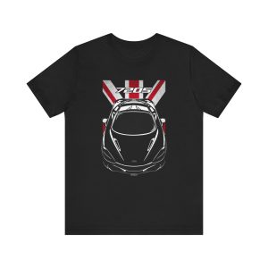 McLaren 720S T-shirt - UK Flag Shirt by Auto Art Apparel