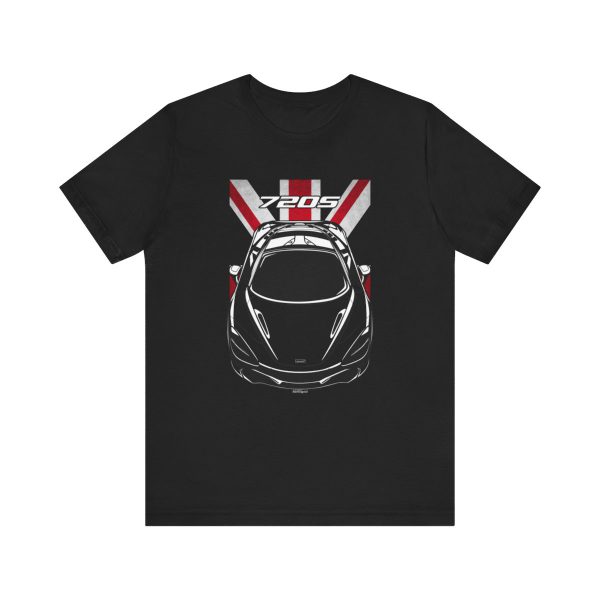 McLaren 720S T-shirt - UK Flag Shirt by Auto Art Apparel