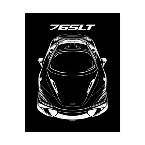 McLaren 765LT Poster 16 x 20 inch by Auto Art Apparel