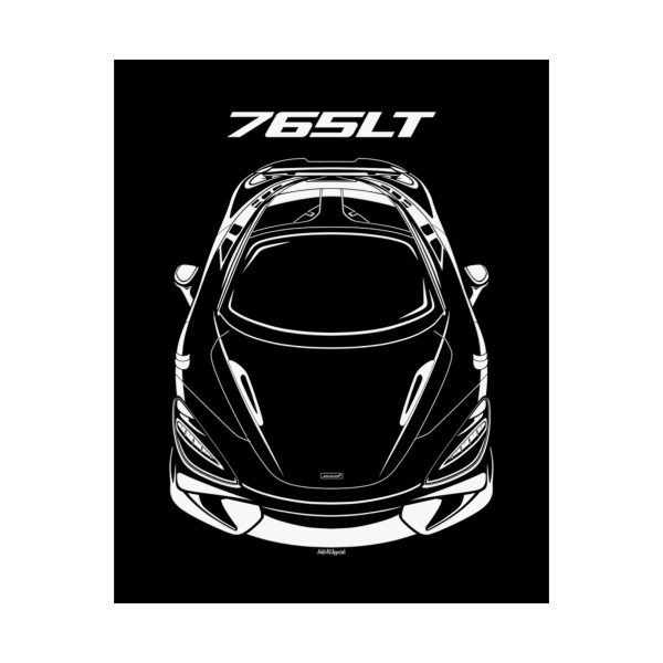 McLaren 765LT Poster 16 x 20 inch by Auto Art Apparel