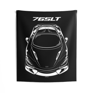 McLaren 765LT Tapestry 50 x 60 inch by Auto Art Apparel