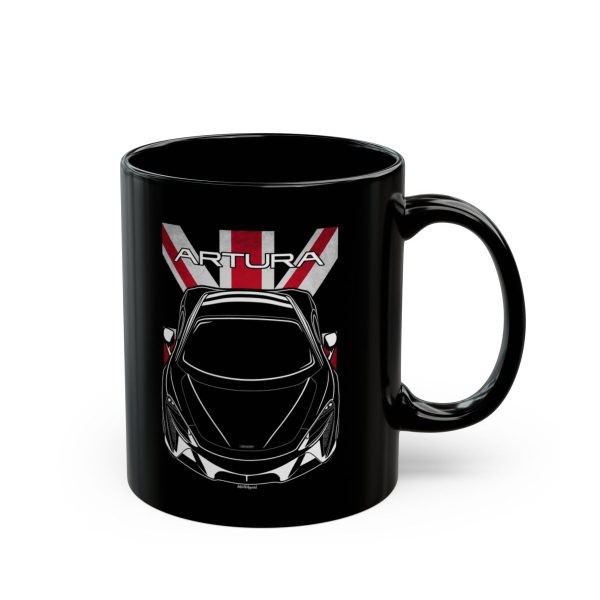 McLaren Artura Mug - UK Flag Coffee Mug 11 oz by Auto Art Apparel