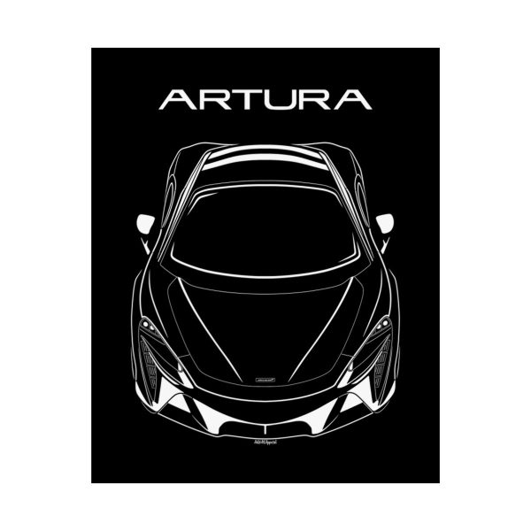 McLaren Artura Poster 16 x 20 inch by Auto Art Apparel
