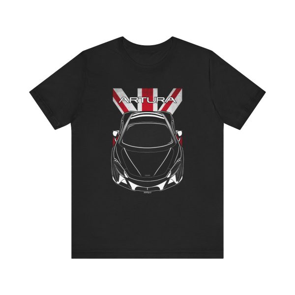 McLaren Artura T-shirt - UK Flag Shirt by Auto Art Apparel