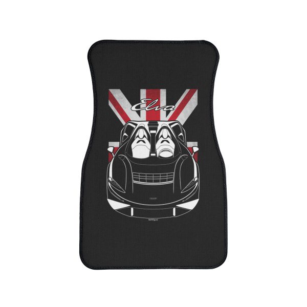 Mclaren Elva Car Mat - UK Flag Floor Mats Front Carpet Floor Mats by Auto Art Apparel
