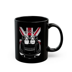 Mclaren Elva Mug - UK Flag Coffee Mug 11 oz by Auto Art Apparel