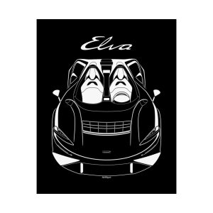 Mclaren Elva Poster 16 x 20 inch by Auto Art Apparel