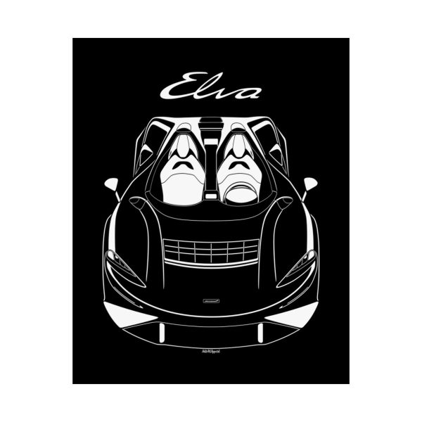Mclaren Elva Poster 16 x 20 inch by Auto Art Apparel