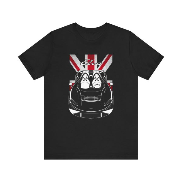 Mclaren Elva T-shirt - UK Flag Shirt by Auto Art Apparel
