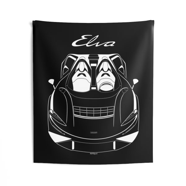 Mclaren Elva Tapestry 50 x 60 inch by Auto Art Apparel