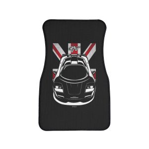 McLaren F1 GT Car Mat - UK Flag Floor Mats Front Carpet Floor Mats by Auto Art Apparel