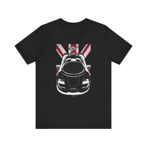 McLaren F1 GT T-shirt - UK Flag Shirt by Auto Art Apparel