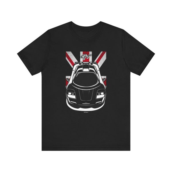 McLaren F1 GT T-shirt - UK Flag Shirt by Auto Art Apparel