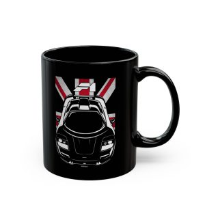 McLaren F1 Mug - UK Flag Coffee Mug 11 oz by Auto Art Apparel