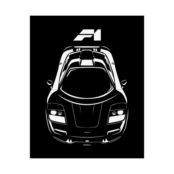 McLaren F1 Poster 16 x 20 inch by Auto Art Apparel