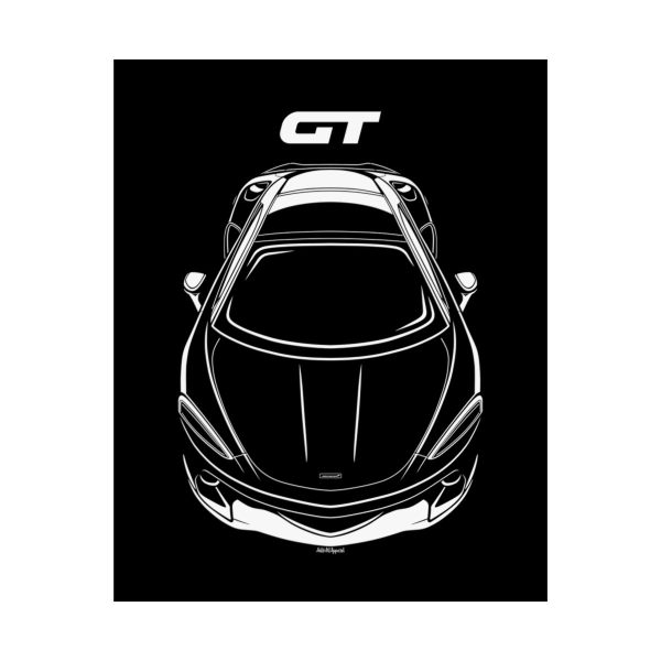 McLaren GT Poster 16 x 20 inch by Auto Art Apparel