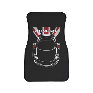 McLaren MP4 12C Car Mat - UK Flag Floor Mats Front Carpet Floor Mats by Auto Art Apparel