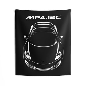 McLaren MP4 12C Tapestry 50 x 60 inch by Auto Art Apparel