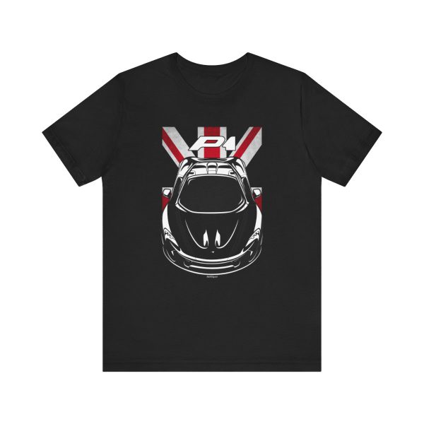 McLaren P1 T-shirt - UK Flag Shirt by Auto Art Apparel