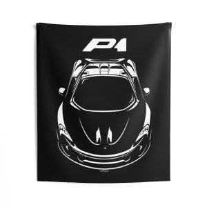 McLaren P1 Tapestry 50 x 60 inch by Auto Art Apparel