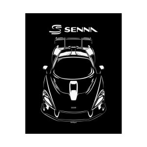 McLaren Senna Poster 16 x 20 inch by Auto Art Apparel