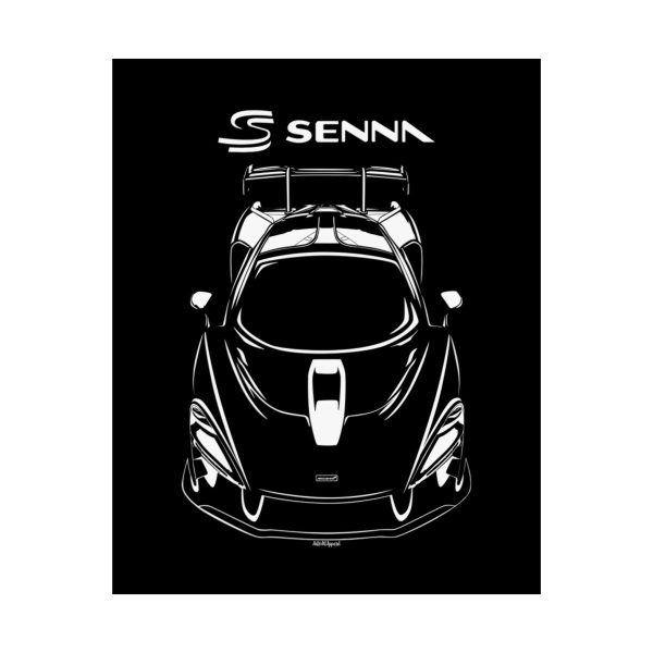 McLaren Senna Poster 16 x 20 inch by Auto Art Apparel