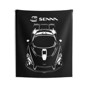 McLaren Senna Tapestry 50 x 60 inch by Auto Art Apparel