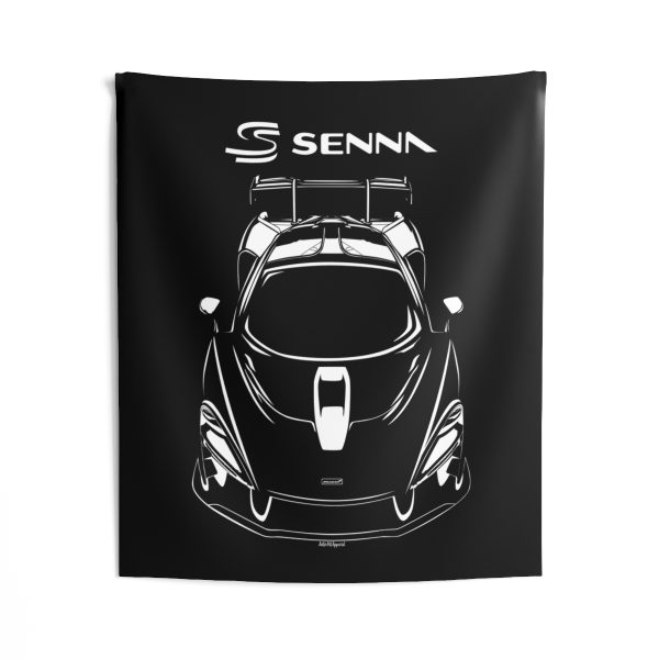 McLaren Senna Tapestry 50 x 60 inch by Auto Art Apparel
