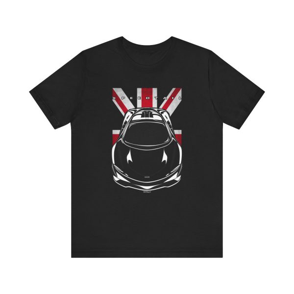 McLaren Speedtail T-shirt - UK Flag Shirt by Auto Art Apparel
