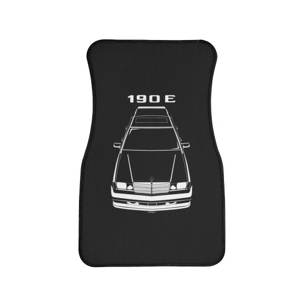 Mercedes 190E Evolution 2 Car Mat Front Carpet Floor Mats by Auto Art Apparel