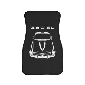 Mercedes 280 SL 1967-1971 Car Mat Front Carpet Floor Mats by Auto Art Apparel