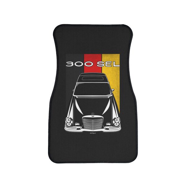 Mercedes 300 SEL 1968-1972 Car Mat - Germany Flag Floor Mats Front Carpet Floor Mats by Auto Art Apparel