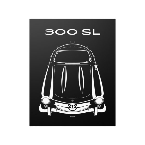 Mercedes 300 SL Coupe 1954-1957 Poster 16 x 20 inch by Auto Art Apparel