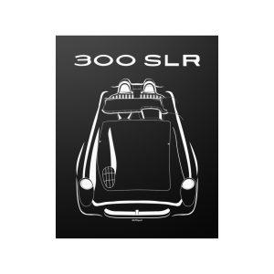 Mercedes 300 SLR Poster 16 x 20 inch by Auto Art Apparel