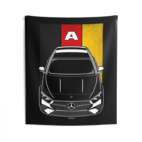 Mercedes A Class 2023-2024 Tapestry - Germany Flag Wall Art 50 x 60 inch by Auto Art Apparel