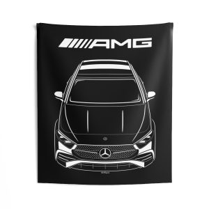 Mercedes A Class AMG 2023-2024 Tapestry 50 x 60 inch by Auto Art Apparel
