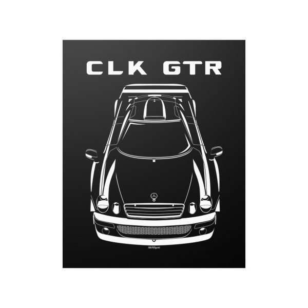 Mercedes AMG CLK GTR Poster 16 x 20 inch by Auto Art Apparel