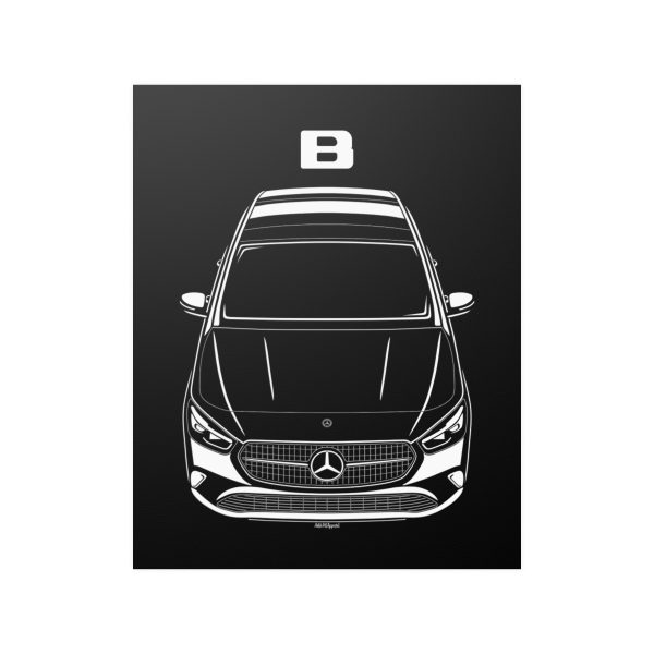 Mercedes B Class 2023-2024 Poster 16 x 20 inch by Auto Art Apparel